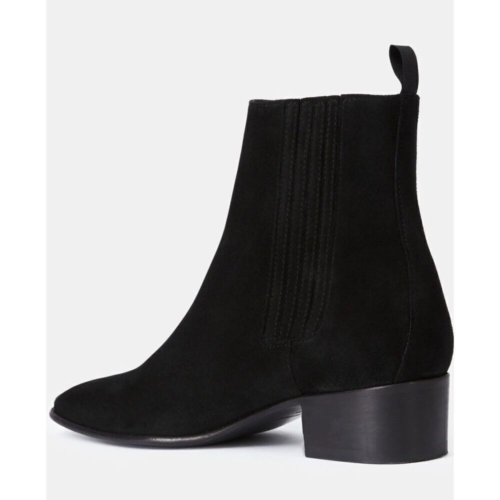 Women’s New‎ the Kooples Black Suede Chelsea Boots 39 Vestiaire 8 Ankle booties